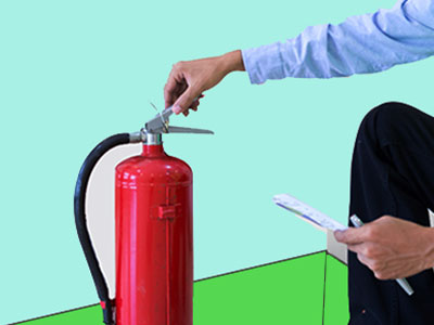 Fire Extinguisher Requires Monthly Inspections