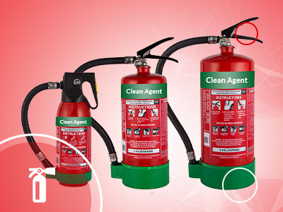 Types of Clean Agent Fire Extinguisher