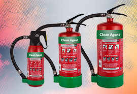 Clean Agent Fire Extinguisher