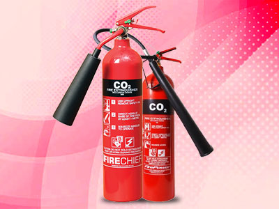 CO2 fire extinguishers function