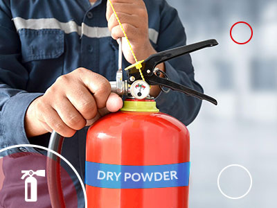 Dry Powder Fire Extinguisher Installation Service in Houston, TX