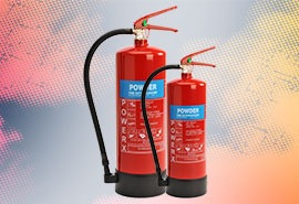 Dry Powder Fire Extinguisher