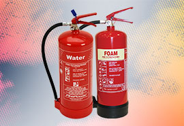 Water & Foam Fire Extinguisher